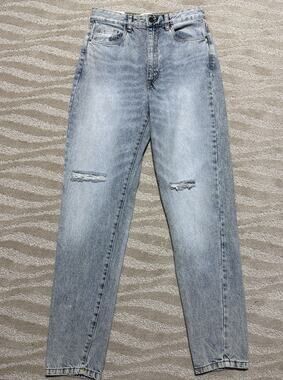 Cotton On Original Mom Jeans Womens Size 4 29x31 Cotton Denim High Waisted NWT